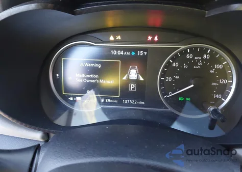 2021 Nissan Versa Sv Xtronic Cvt из США, поврежденный, VIN 3N1CN8EV4ML855247